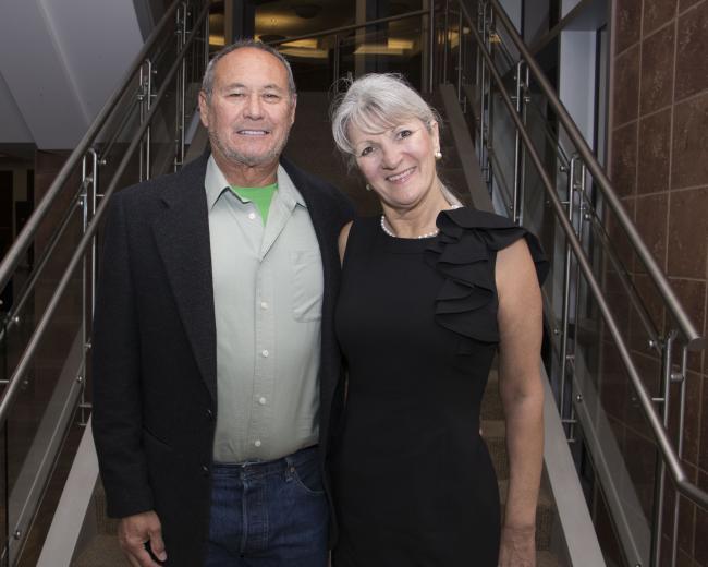 Thomas Fisher, principal project manager, Genentech; and Cindy Tuttle-Fisher, West Sacramentan of the Year and former director, West Sacramento Parks and Recreation