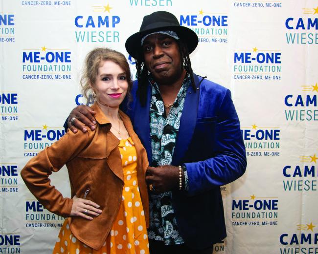Veronica Jarboe, poet and author, and Clemón
Charles, singer/songwriter, Clemón Charles Music