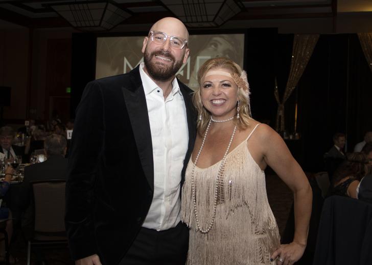 Kevin Jerkens,
vice president, Gunn | Jerkens; Amber Norwood, marketing
manager, The Lewis Group of Companies