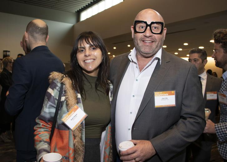 Sarah Wasson, managing partner, Mulvaney’s B&L, and Cam Villa, loan officer, GB Mortgage Group