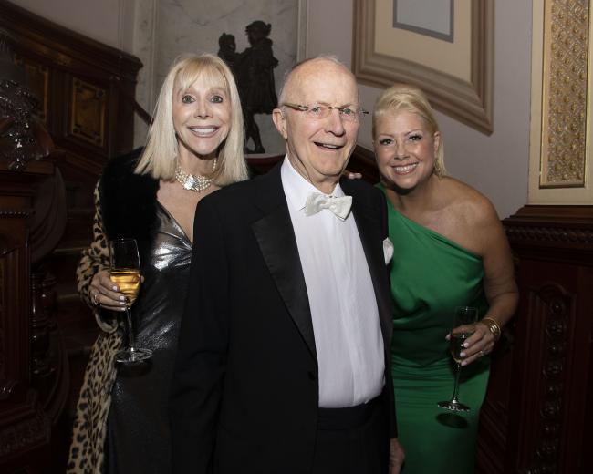 Dr. Viva Ettin, attorney, Law Offices of Viva Ettin, M.D.; Richard Rader, attorney, Richard E. Rader; and Christine Dariotis, Crocker Ball chair and real estate agent, Sotheby’s International Realty