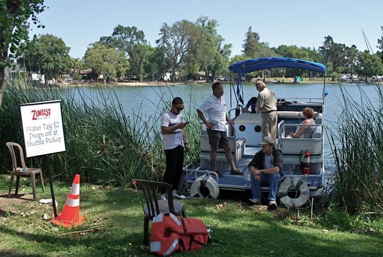 There was even a water taxi option available for safe sailing. There was even a water taxi option available for safe sailing.