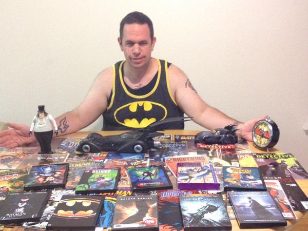 Finalist, Curtis Collier clearly has a thing for Batman Finalist, Curtis Collier clearly has a thing for Batman