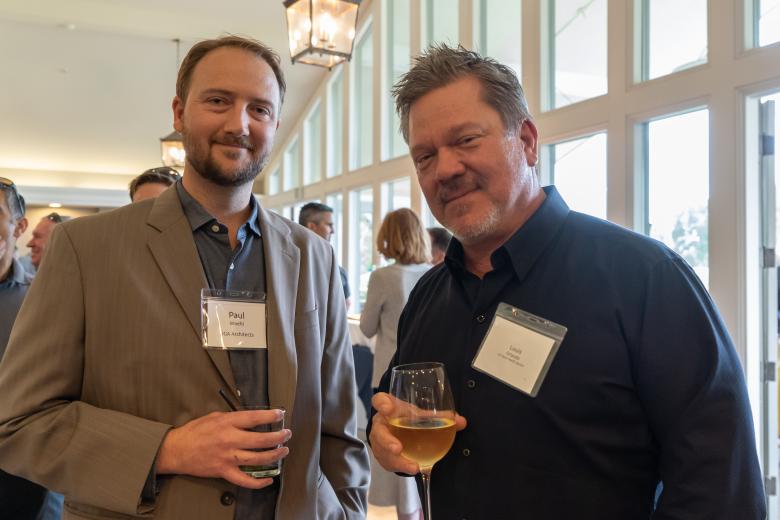 Paul Woehl, principal,
DGA; Louis Orlando, director of transactions and portfolio management, UC Davis Design and Construction Management