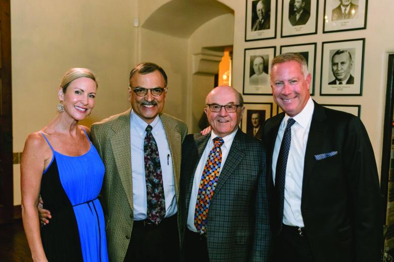 Shelley Wetton, SVP and chief marketing officer, Five Star Bank; Ruzwa Cooper, president, Cooper Oates Air Conditioning; Frank Ramos, president, Ramco Enterprises; and Jason Saslow, SVP, business development officer, Five Star Bank