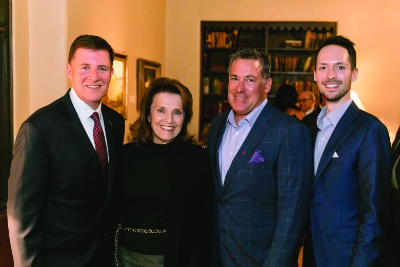 Timothy A. Murphy, CEO, SRBX; Winnie Comstock-Carlson, president/publisher, Comstock’s; Grant Deary III, EVP, marketing and external affairs, Nor-Cal Beverage; and Raymond James Irwin, chief champagne officer, Fizz Champagne & Bubbles Bar