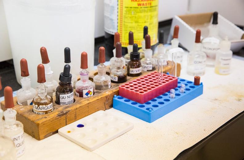 Little will then perform two presumptory color tests to see if the substance in question reacts to various chemicals the same way methamphetamine would.
Little will then perform two presumptory color tests to see if the substance in question reacts to various chemicals the same way methamphetamine would.