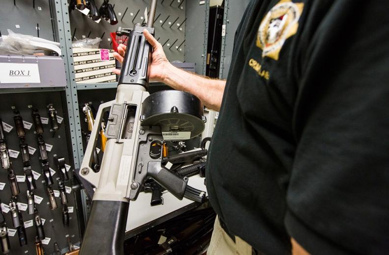 He’ll then compare the two bullets for a variety of markings that will indicate whether they were fired from the same type of gun. He’ll then compare the two bullets for a variety of markings that will indicate whether they were fired from the same type of gun.