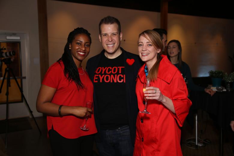 Delilah Clay, Justin Knighten and Allison Joy