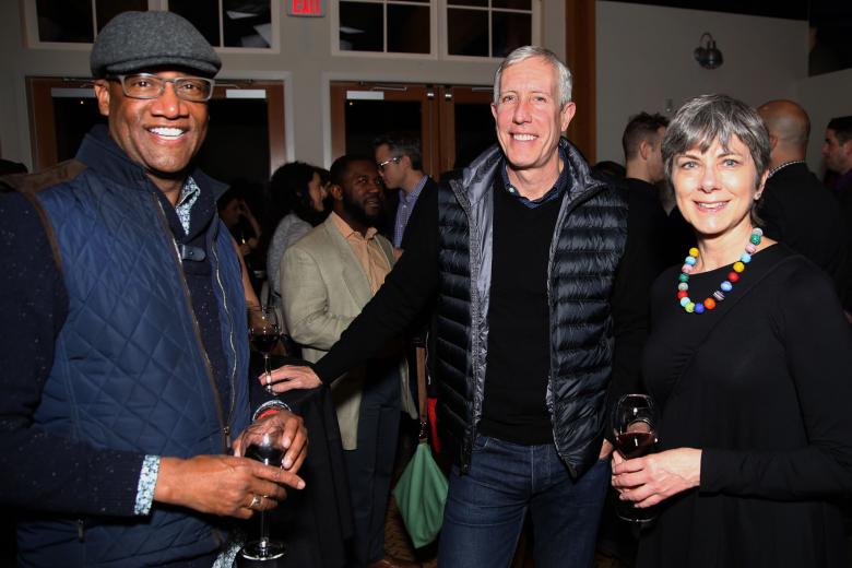 Dr. Steven Winlock, Tim Whalen and Lynne Johnson