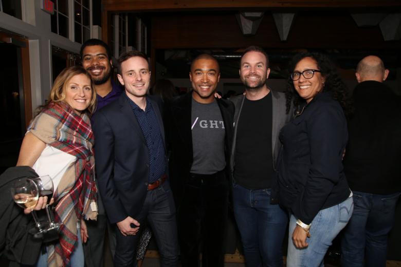 Rachael Lankford, Romel Antoine, Dr. Patrick Fisher, Tre Borden, Mac Clemmens and Maya Wallace