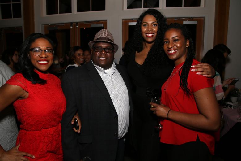 Cicely Pearson, Cornelius Burke, Meagan Harris and Delilah Clay