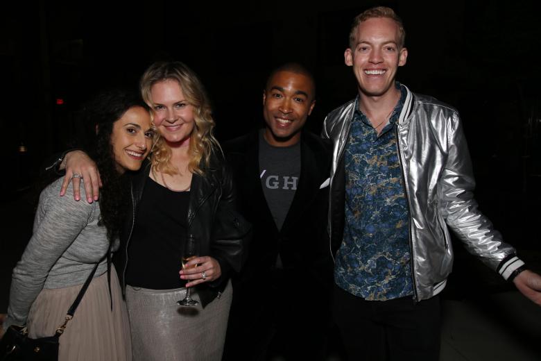 Sarah Barkawi, Meghan Phillips, Tre Borden and Eric Barth