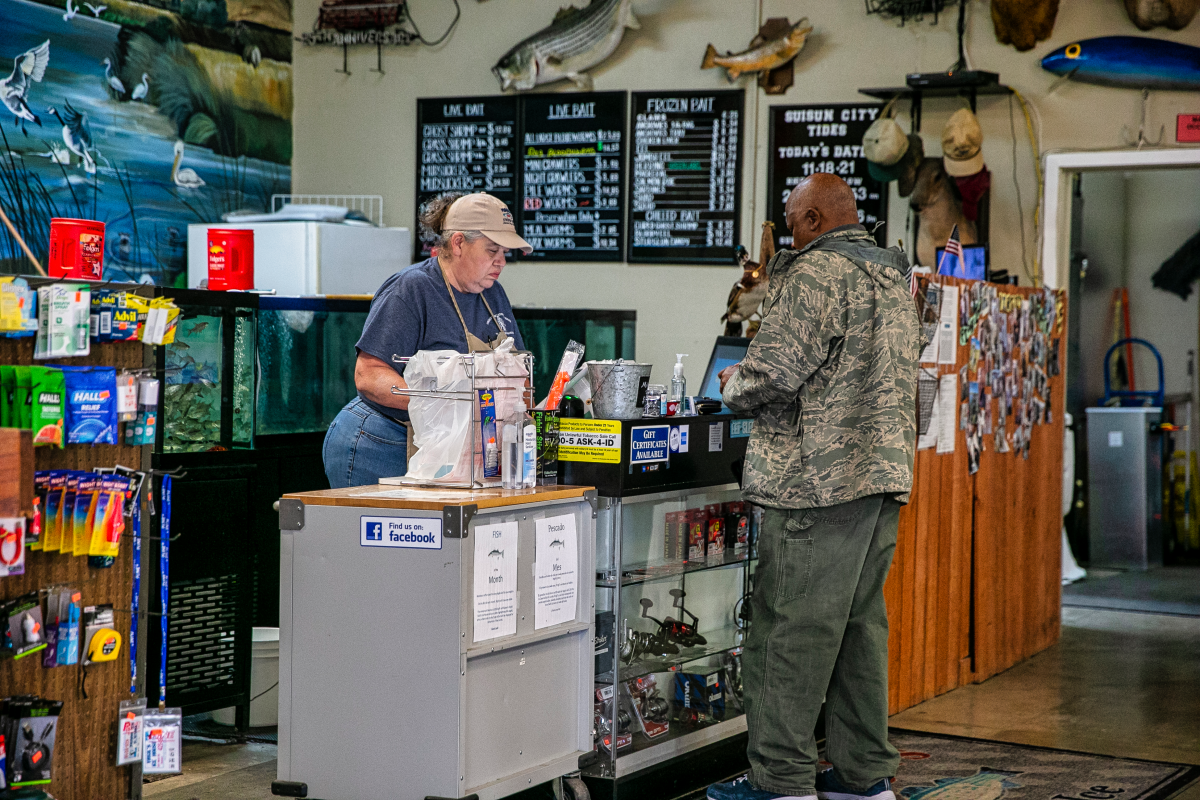 Virgil's Bait Shop in Suisun City Offers Fresh Bait, Cold Beer