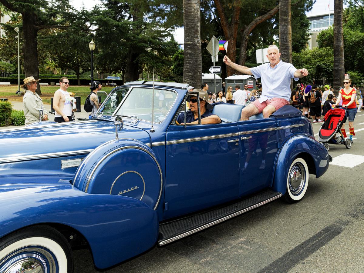 Sacramento Shows Its True Colors at the Sac Pride March Comstock's