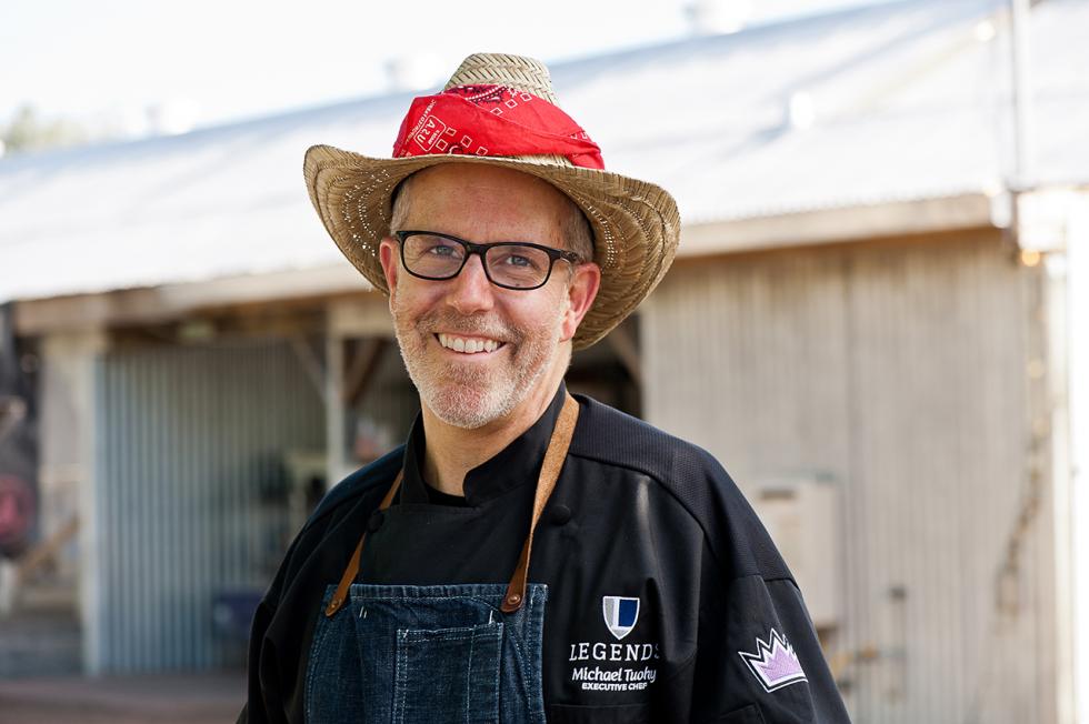 Michael Tuohy, executive chef, the Golden 1 Center. (photo: Debbie Cunningham)