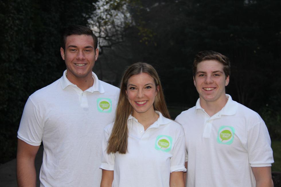 (left to right) Christian Burnham, Annie Randle and Jake Randle