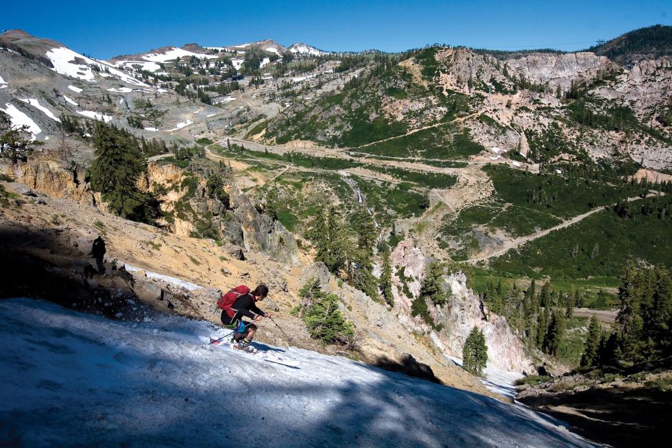 Tahoe slopes, Spring 2014 -— While the hotel industry suffered over the last four years of drought, advance bookings for the 2015-16 season are up 35 percent from the previous year. 