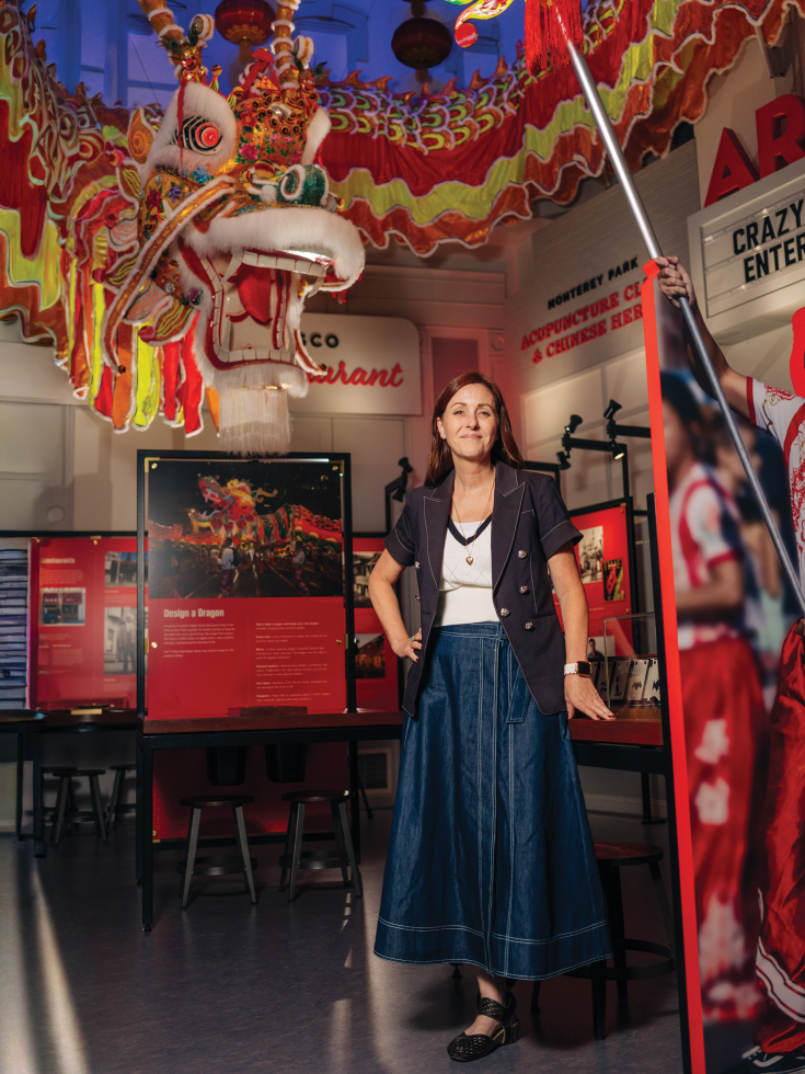 Erin Clancey, executive director for the California Museum, wants to showcase some traveling exhibits around the state so others can see what the museum offers.