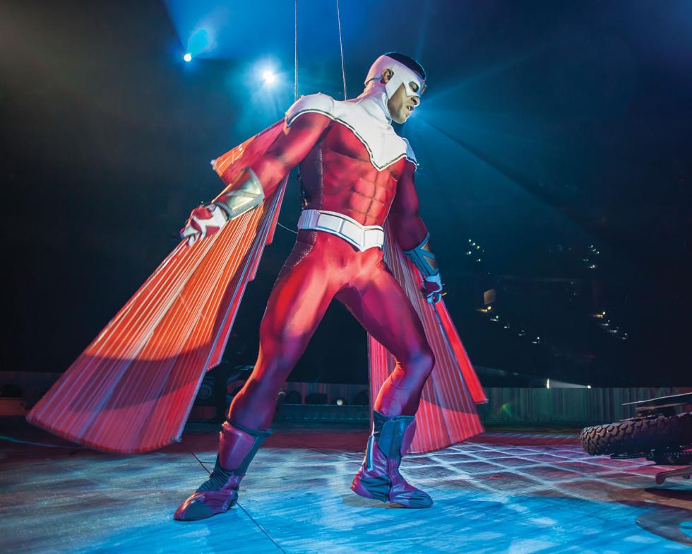 Marvel Universe Live! packed Sleep Train Arena in March with live-action comic book heroes and fans of all ages.(Photo courtesy of Field Entertainment) 