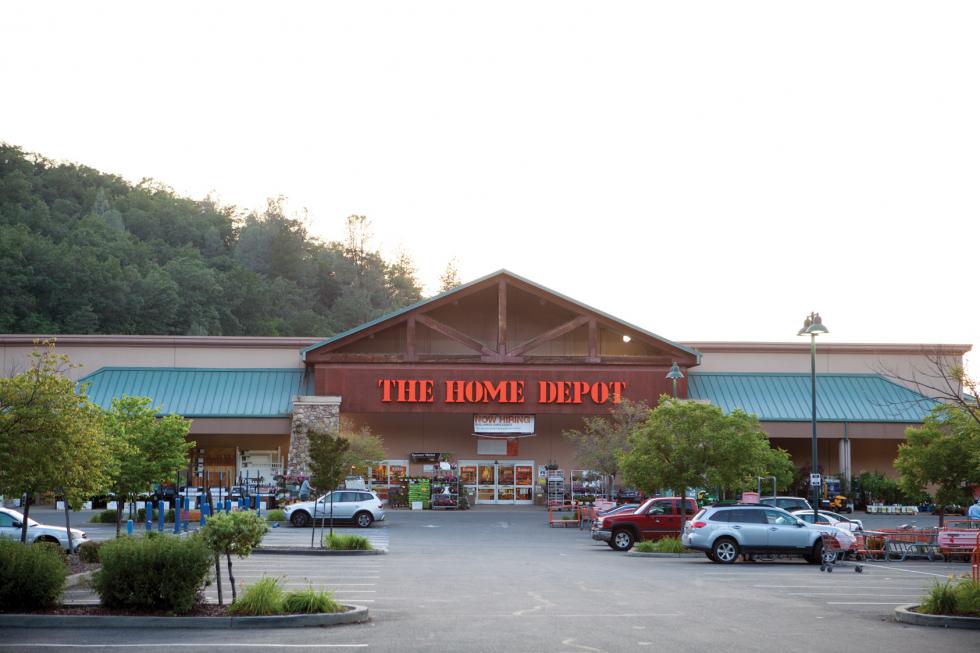 The barn-like look of Home Depot in Placerville was designed to blend in with the surrounding environment, says El Dorado County Chamber of Commerce CEO Laurel Brent-Bumb.  
