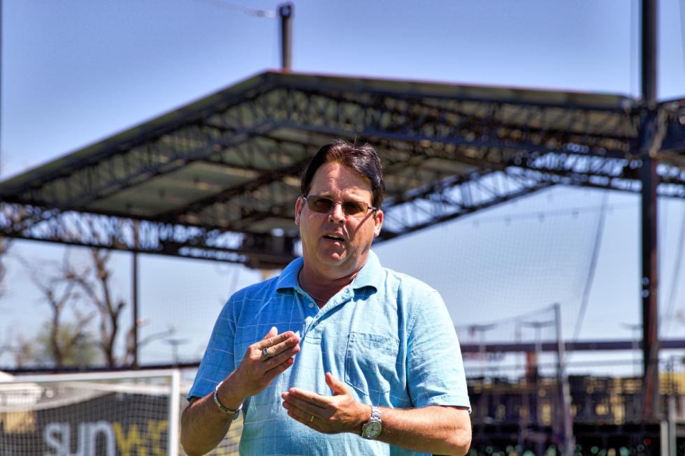 Bonney Field General Manager Eric Blockie says the facility will be home to live music, in addition to Sacramento Republic FC games. (Steve Martarano)