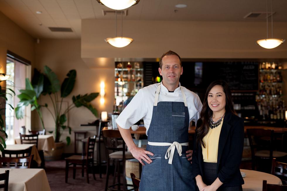 Chef Gabriel Glasier and his pastry chef, business parter and fiancée Kristel Flores say that their approach to keep things small helps retain quality employees while also cutting food costs. 
