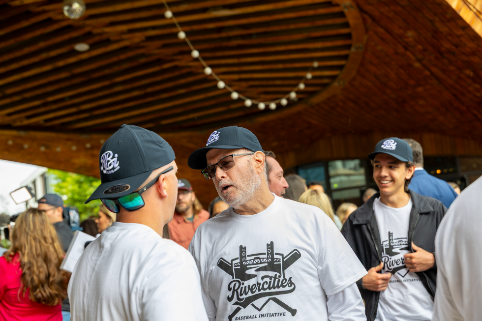 “We’re reaching out to community groups through our local city council members in Sacramento, and we're encouraging the community groups to come out to a ball game,” John Fingarson, one of the Rivercities Initiative organizers, said. (Photo by Steve Martarano)