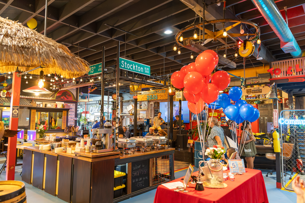 After taking over the property on Oak Park’s Stockton Boulevard in September 2021, it took almost a year of renovating before it was “habitable,” founder Chad Orcutt says.