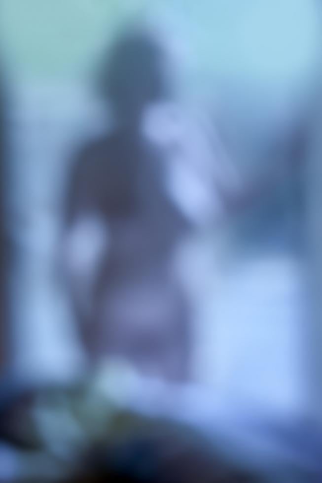 Winter’s father also experienced blindness, and it was the conversations with his father about what he could see would provide inspiration for his photographic project “Enter Light.” The title of this image is “Benevolent Kiss Day 234.”