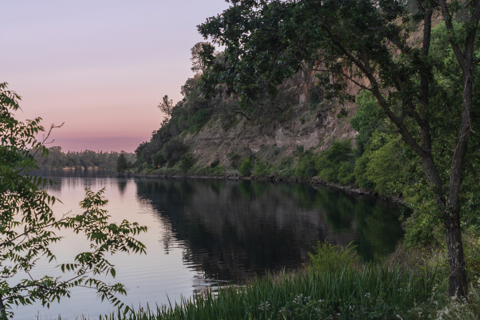 Black Miners Bar is an outdoor recreation spot at Lake Natoma in Folsom. It was named to honor the Black miners who settled there during the Gold Rush to pan for gold. (Photo by Kial James)