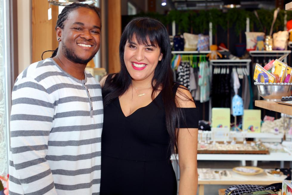 Roshaun and Maritza Davis, owners, Display: California pop-up retail store