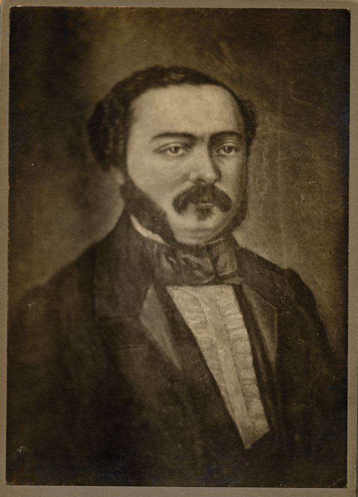 William Alexander Leidesdorff, who was of Black descent, was granted 35,000 acres along the American River by the Mexican government which included the Negro Bar site where Black miners panned for gold. (Courtesy of the California History Room, California State Library, Sacramento, California)