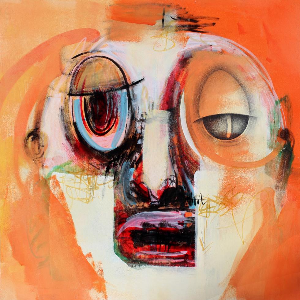 A painting by Sacramento artist Gale Hart.