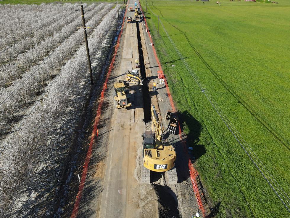 By providing another source of irrigation water, the Harvest Water project aims to help the aquifer recover. (Photo courtesy of Harvest Water)