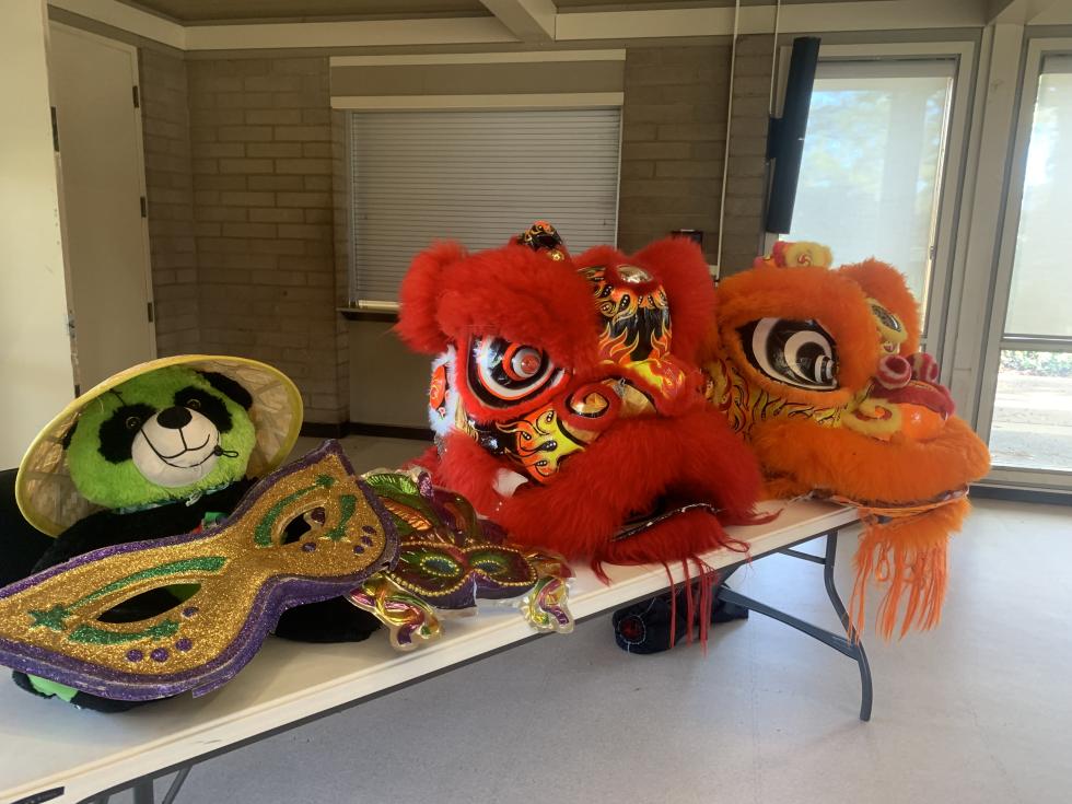 Lion dancers will be among the performers at both the City of Trees Parade and Mardi Gras Festival and the Lunar New Year Tết Festival & Parade. (Photo courtesy of Teng Fei Lion Dance of Sacramento)