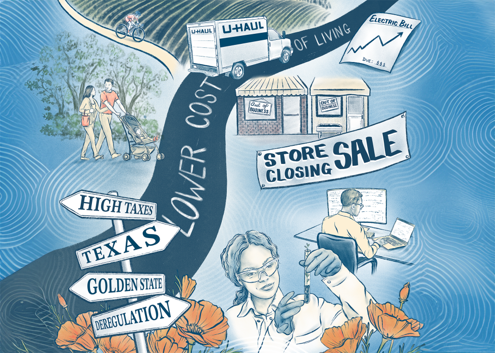 Are Businesses Really Fleeing California?