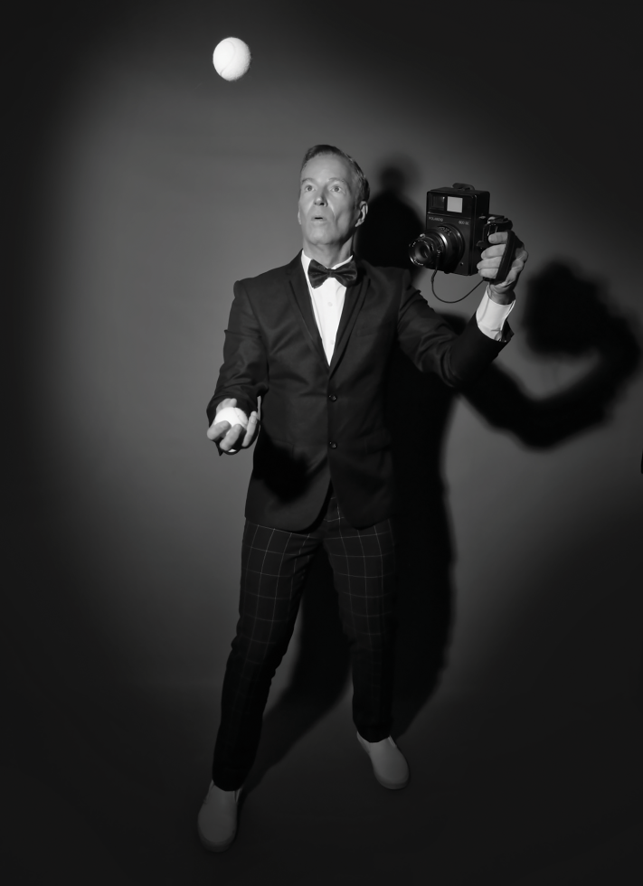 Mark S. Allen, who has won eight Emmy awards, also spends a great deal of time behind the camera.