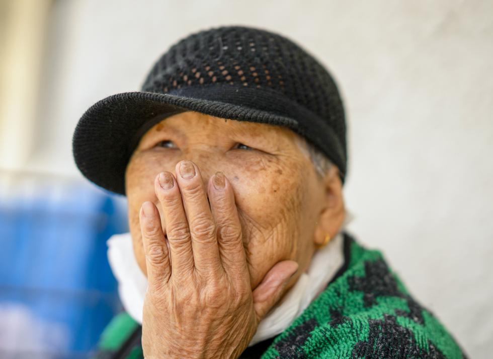 A photograph from Joha Harrison's "Between Blinks" series.