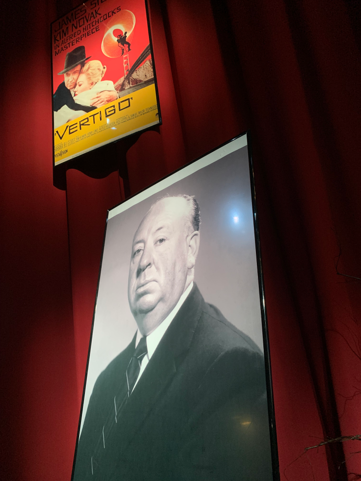 Posters on display at the Alfred Hitchcock Festival. (Photo by Scott Thomas Anderson)