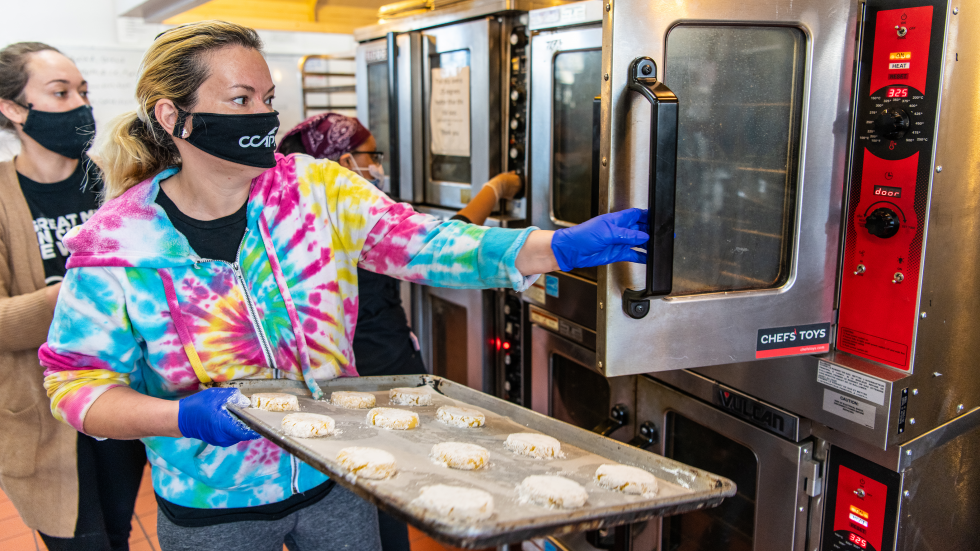 Cooking for Change Comstock's magazine