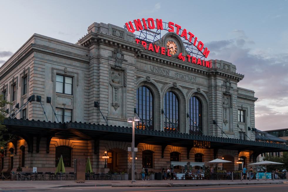 Denver's Union Station was constructed in 1914 in a Beaux-Arts style. (Shutterstock photo)