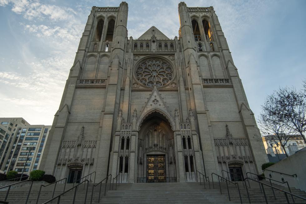 San Francisco's Grace Cathedral features in Hitchcock's final film, "Family Plot." (Shutterstock photo)