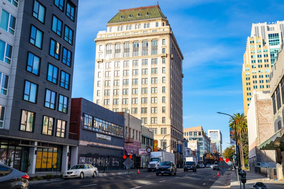 Sacramento's Citizen Hotel overlooks a one-way street. (Shutterstock photo)