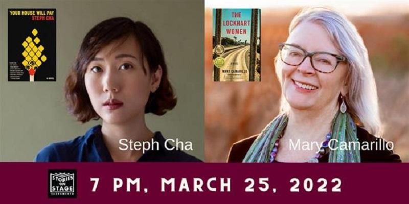 Authors Steph Cha & Mary Camarillo - Stories on Stage Sacramento - Vimarsana News