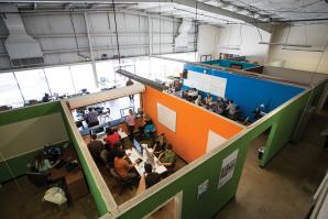 Sacramento tech incubator Hacker Lab recently moved from an 800-square-foot office to a 10,500-square-foot facility that offers co-working space and proximity to downtown amenities.