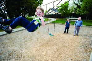 Grass Valley resident Kendra Delaney lives in a multigenerational household, which includes her son, Sam, and father, Jim