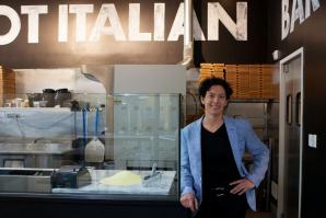 Andrea Lepore co-founded Hot Italian, inspired by her love of pasta, design and sustainability.
