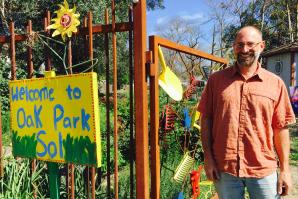 Randy Stannard is the executive director of Oak Park Sol in Sacramento. (Photo courtesy Amber Stott)
