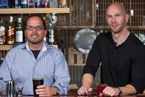 Fahrenheit 250 co-owner Ray Lettini and bar manager Brad Morlock
